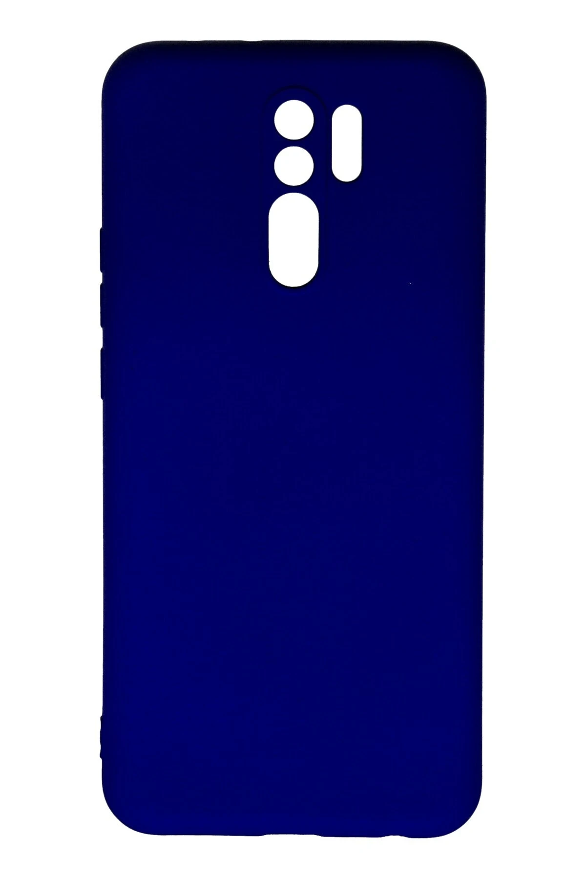 Newface Xiaomi Redmi 9 Kılıf Nano içi Kadife Silikon - Lacivert