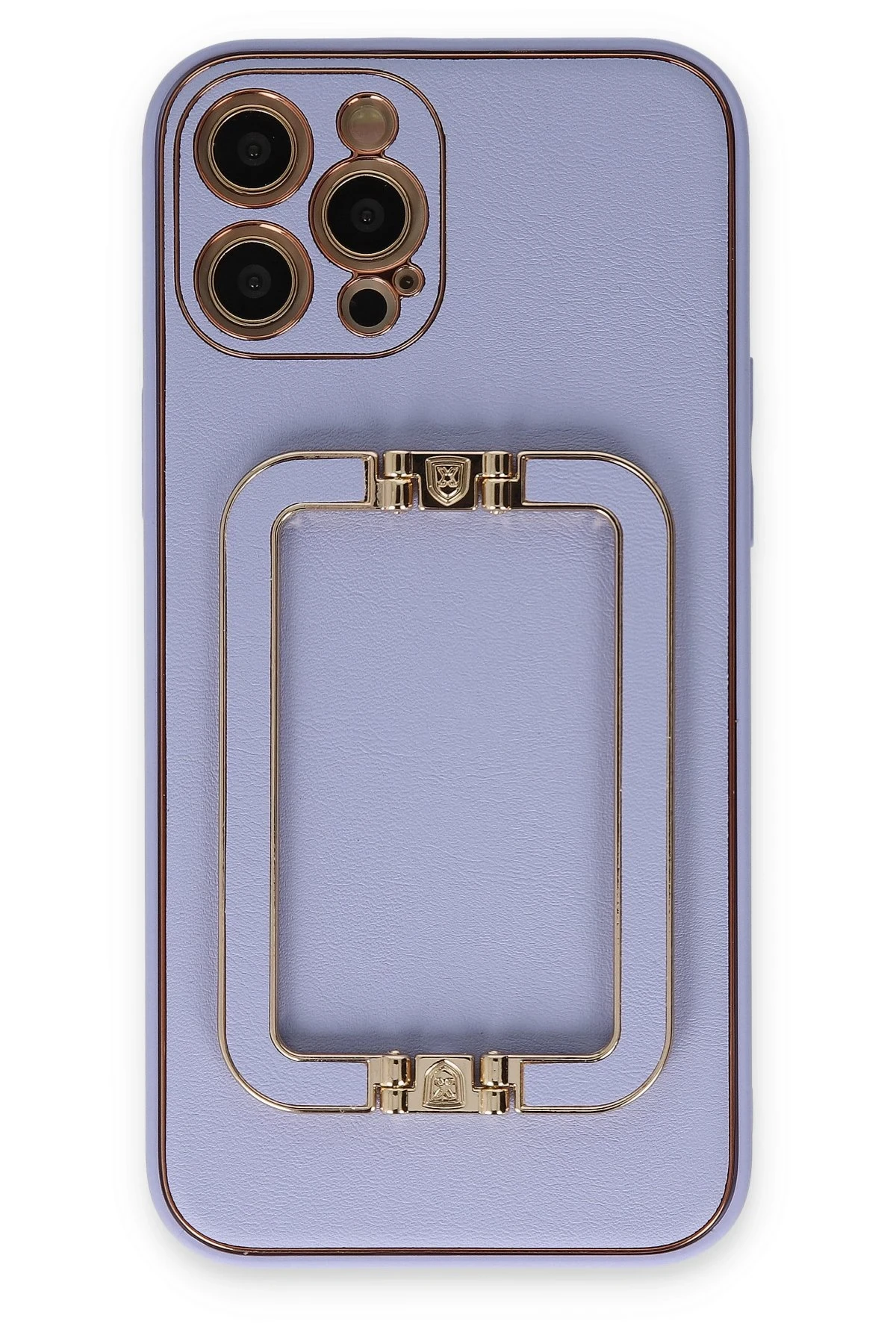 Newface iPhone 12 Pro Kılıf Coco Elit Kapak - Lila