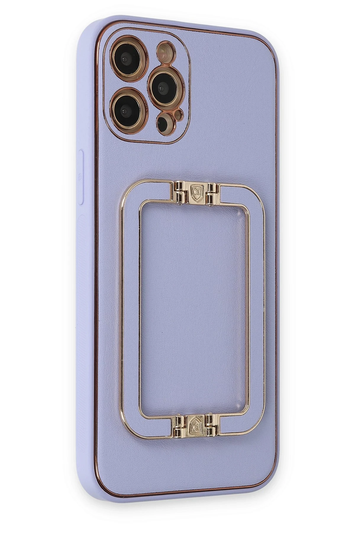 Newface iPhone 12 Pro Kılıf Coco Elit Kapak - Lila
