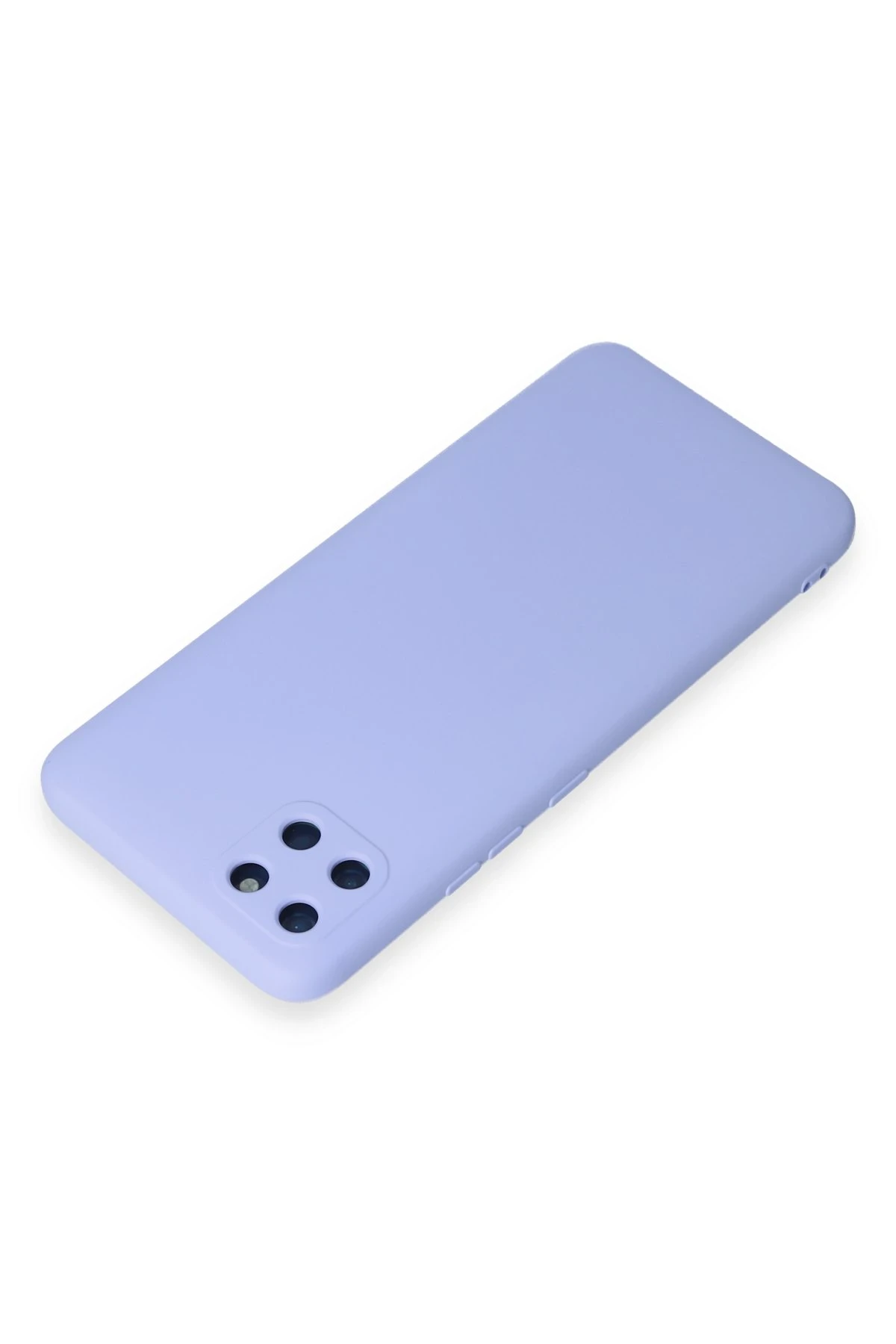 Newface Realme C11 Kılıf Nano içi Kadife Silikon - Lila