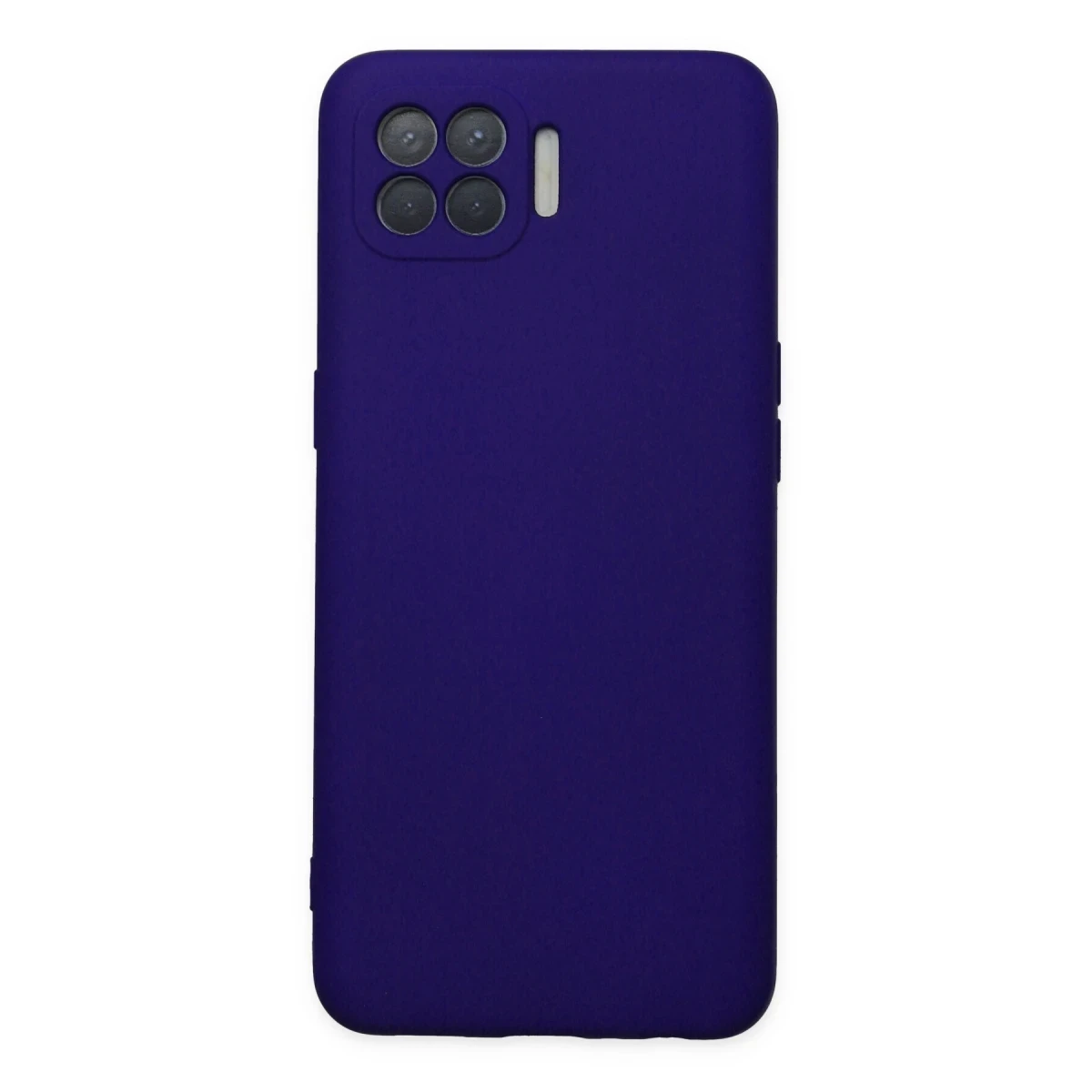 Newface Oppo Reno 4 Lite Kılıf Nano içi Kadife Silikon - Mor