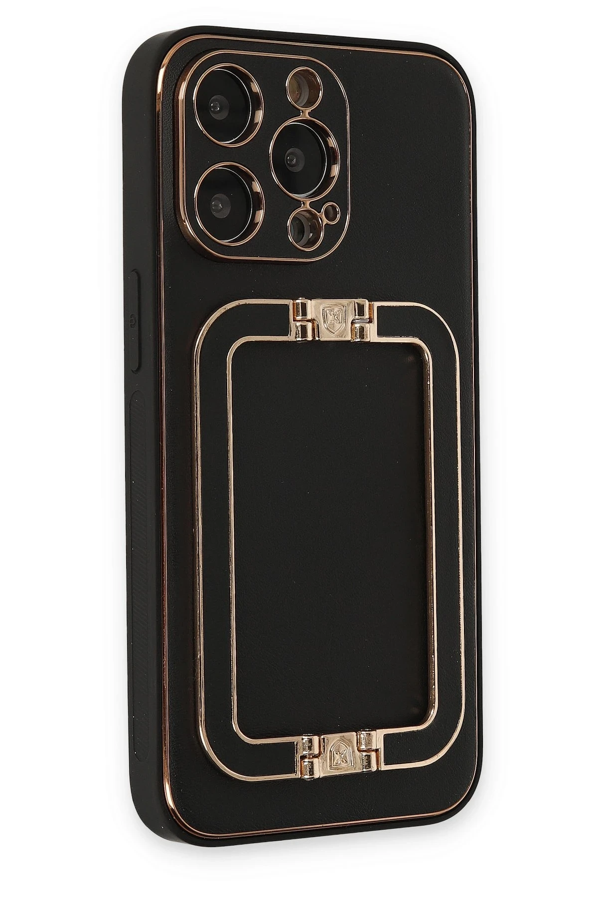 Newface iPhone 13 Pro Kılıf Coco Elit Kapak - Siyah