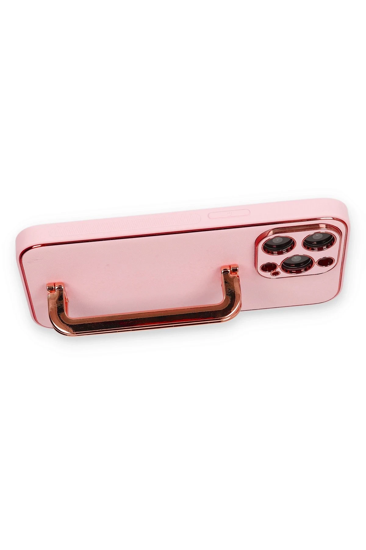 Newface iPhone 13 Pro Max Kılıf Coco Elit Kapak - Pembe