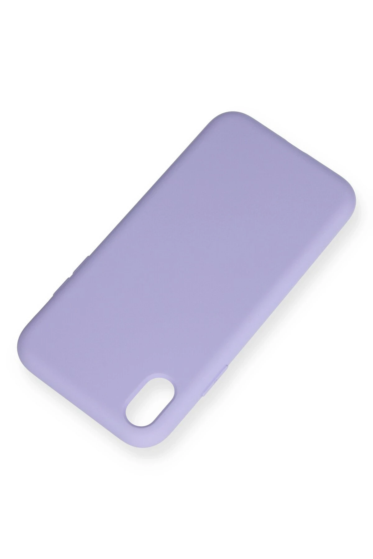 Newface iPhone XR Kılıf Nano içi Kadife Silikon - Lila