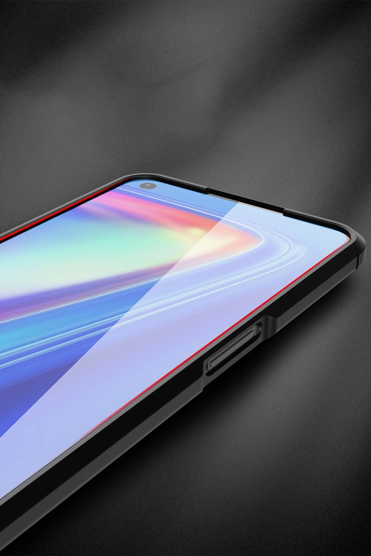 Newface Realme 7 Kılıf Auto Focus Kapak - Lacivert