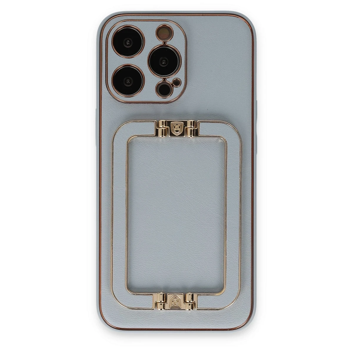 Newface Apple iPhone 13 Pro Max Kılıf Coco Elit Kapak - Turkuaz