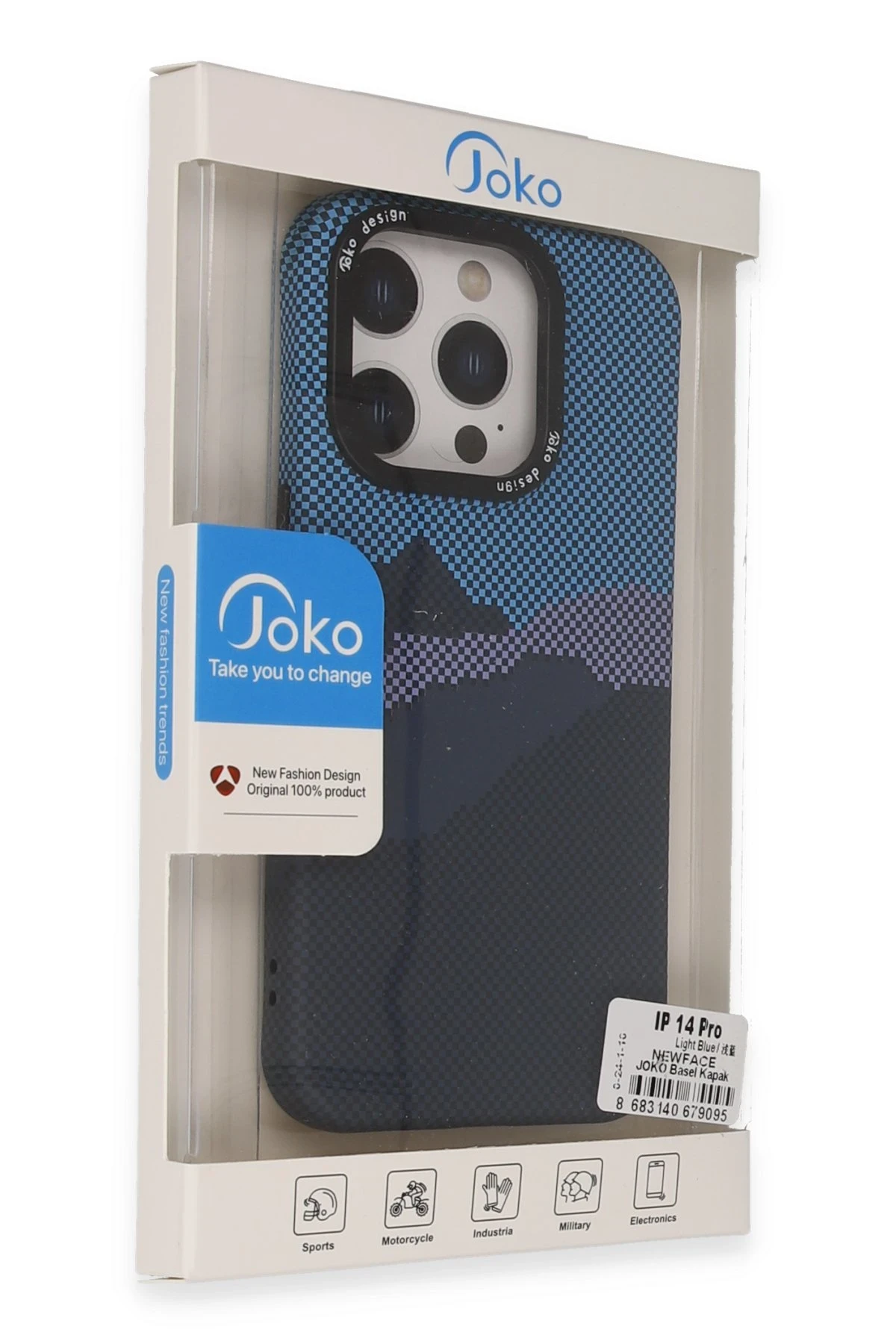 Joko Apple iPhone 14 Pro Basel Kapak - Açık Mavi — görsel 4