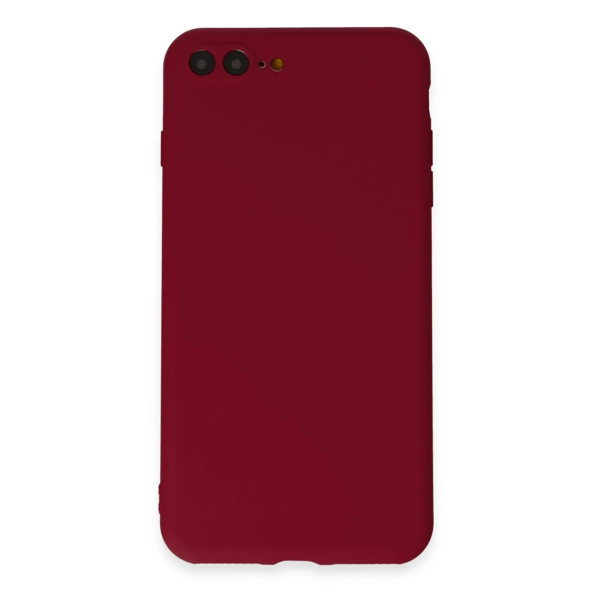 Newface Apple iPhone 7 Plus Kılıf First Silikon - Bordo