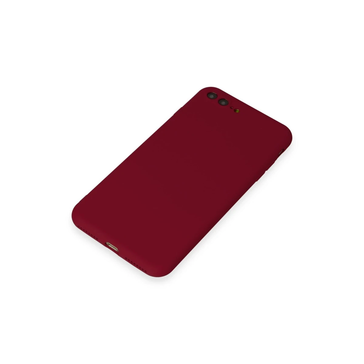 Newface Apple iPhone 7 Plus Kılıf First Silikon - Bordo