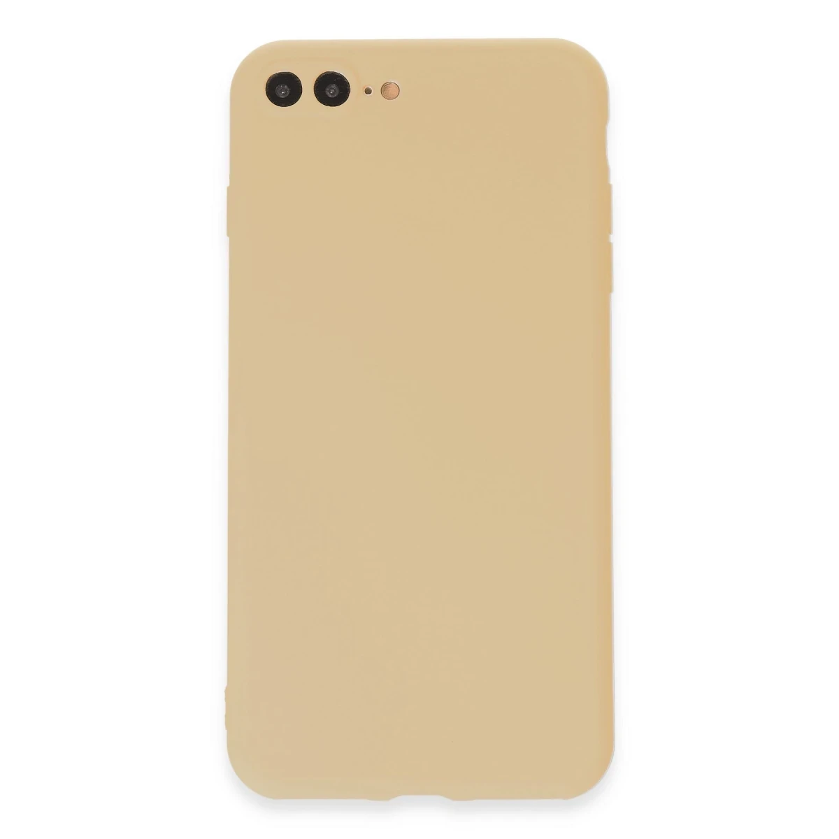 Newface Apple iPhone 7 Plus Kılıf First Silikon - Gold