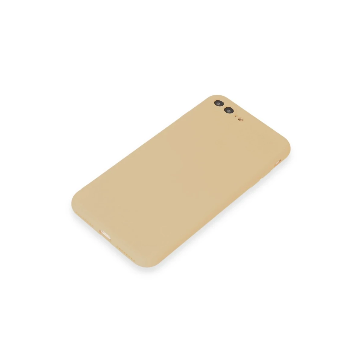 Newface Apple iPhone 7 Plus Kılıf First Silikon - Gold
