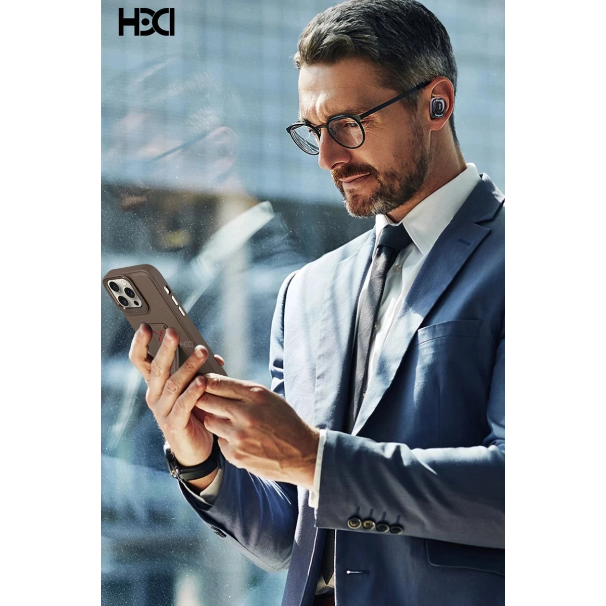 HDD Apple iPhone 14 Pro HBC-248 Lima Standlı Kapak - Siyah