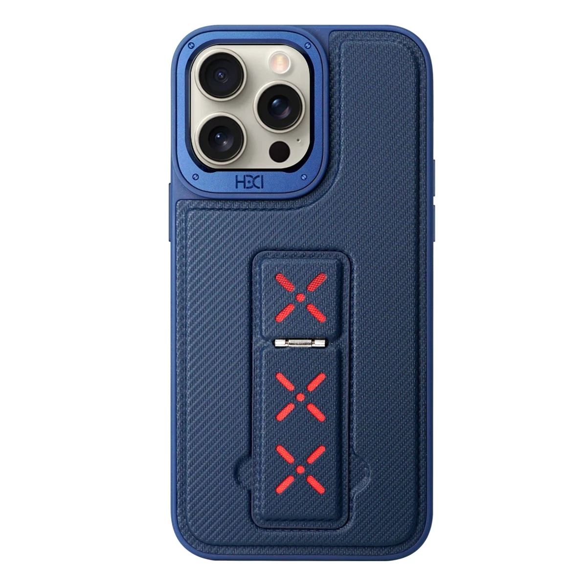 HDD Apple iPhone 14 Pro HBC-248 Lima Standlı Kapak - Lacivert
