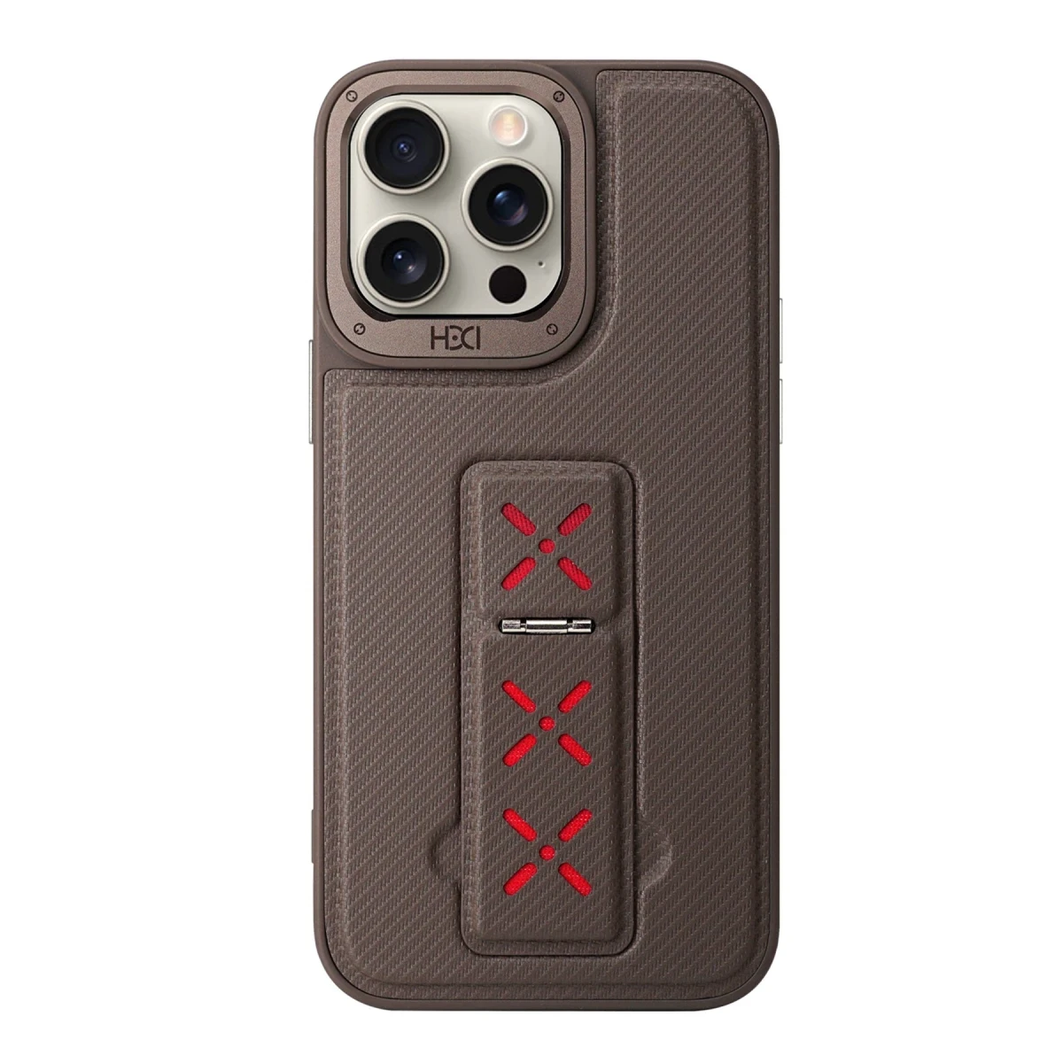 HDD Apple iPhone 14 Pro HBC-248 Lima Standlı Kapak - Titan Gri