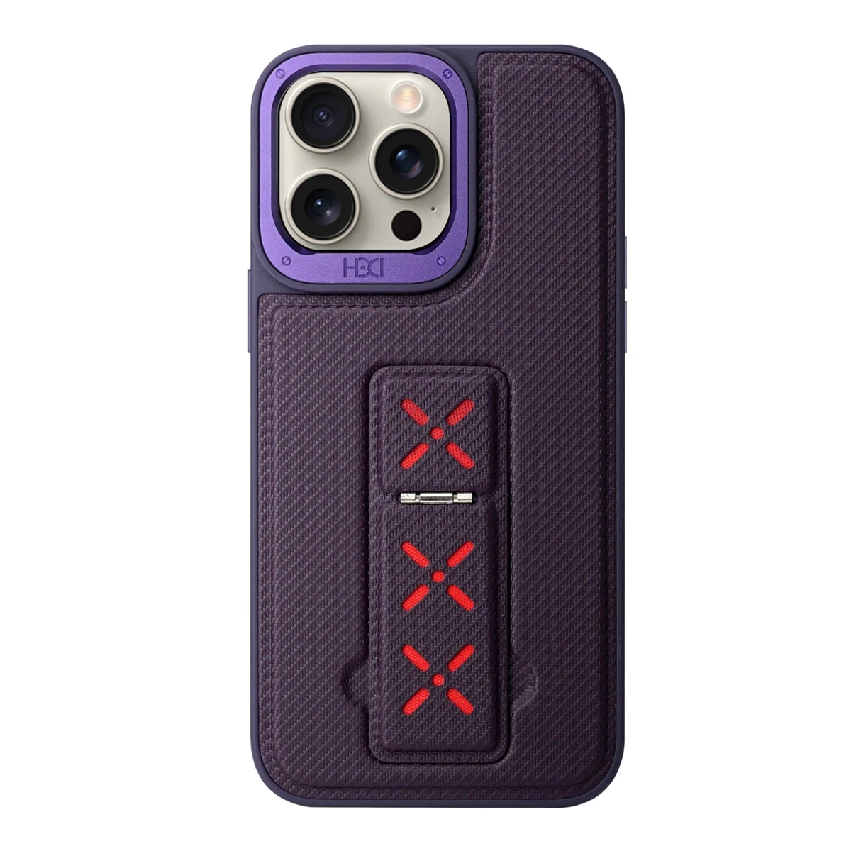 HDD Apple iPhone 14 Pro HBC-248 Lima Standlı Kapak - Derin Mor