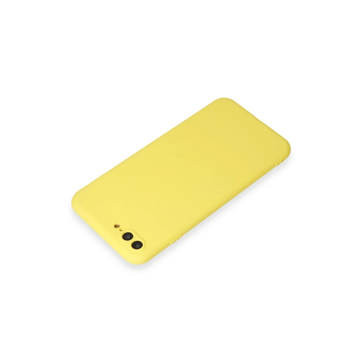 Newface Apple iPhone 7 Plus Kılıf First Silikon - Sarı