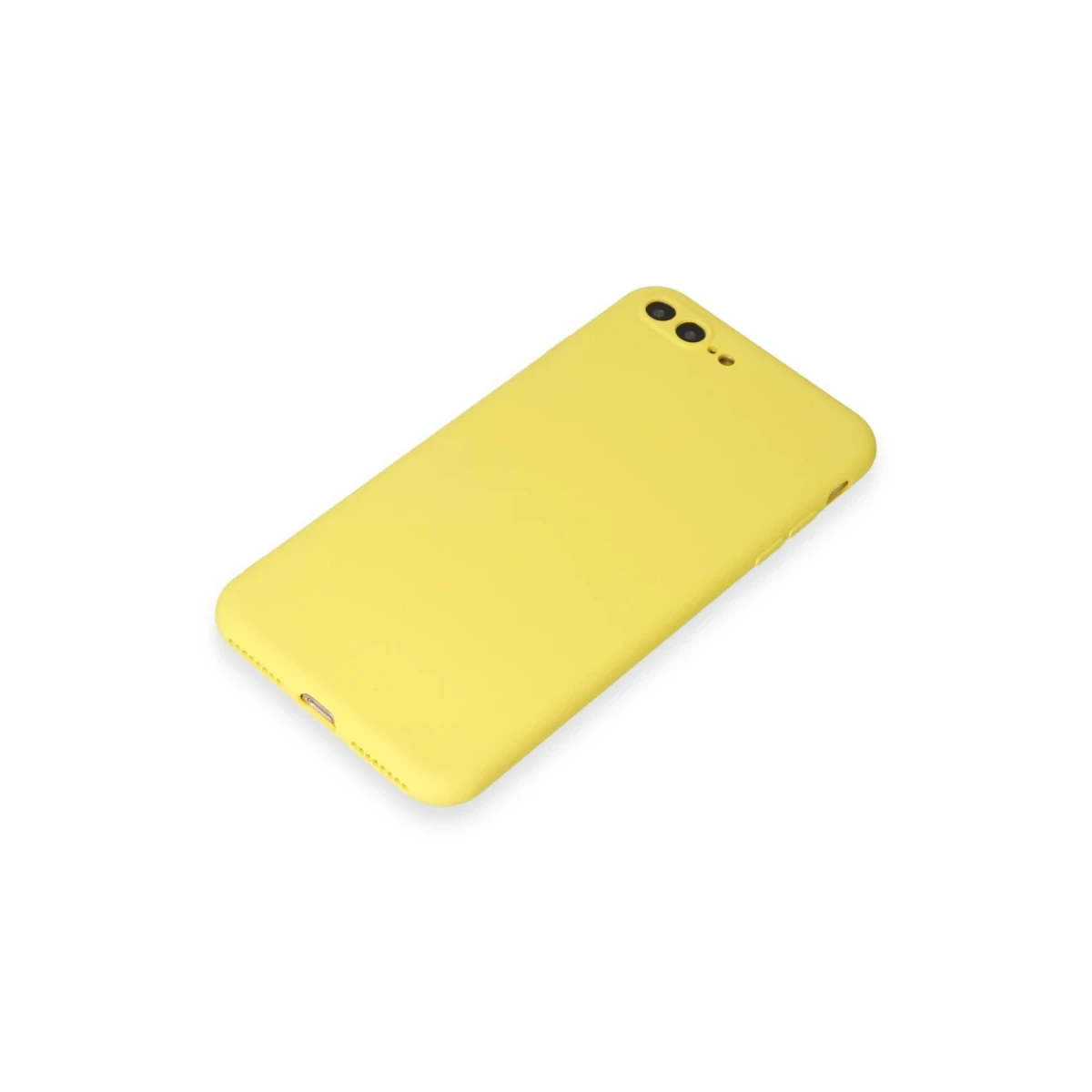 Newface Apple iPhone 7 Plus Kılıf First Silikon - Sarı