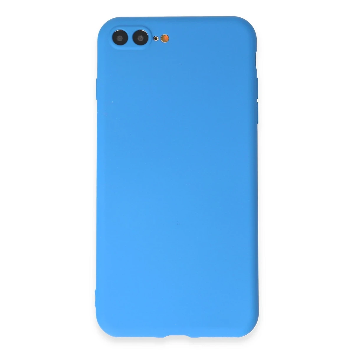 Newface Apple iPhone 7 Plus Kılıf First Silikon - Mavi
