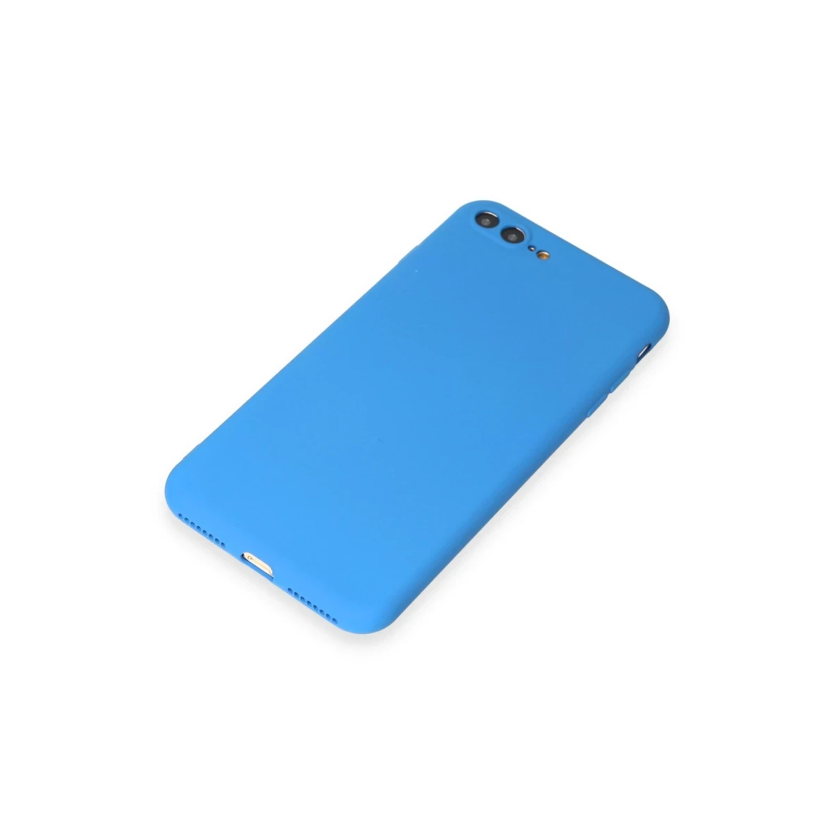 Newface Apple iPhone 7 Plus Kılıf First Silikon - Mavi