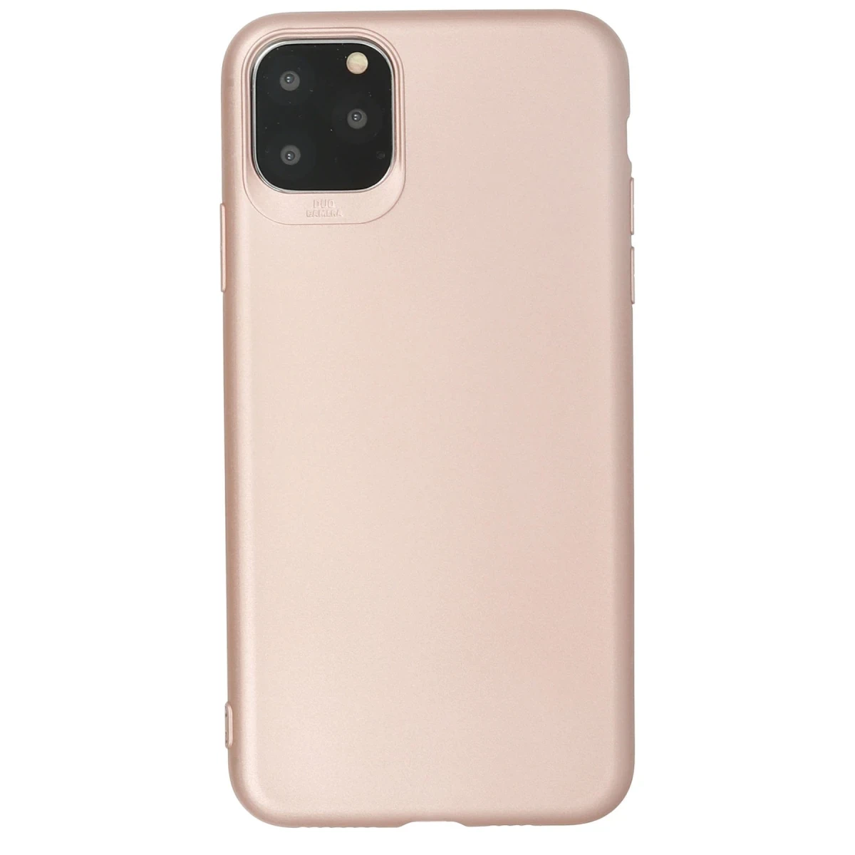Newface Apple iPhone 11 Pro Max Kılıf First Silikon - Rose Gold