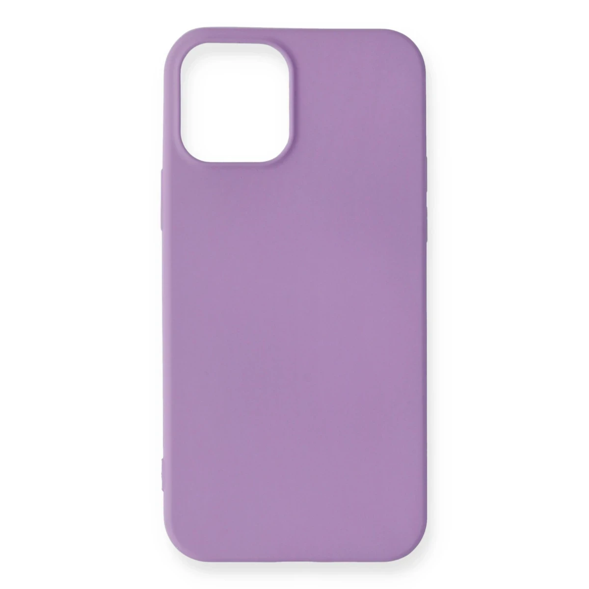 Newface Apple iPhone 12 Mini Kılıf First Silikon - Lila
