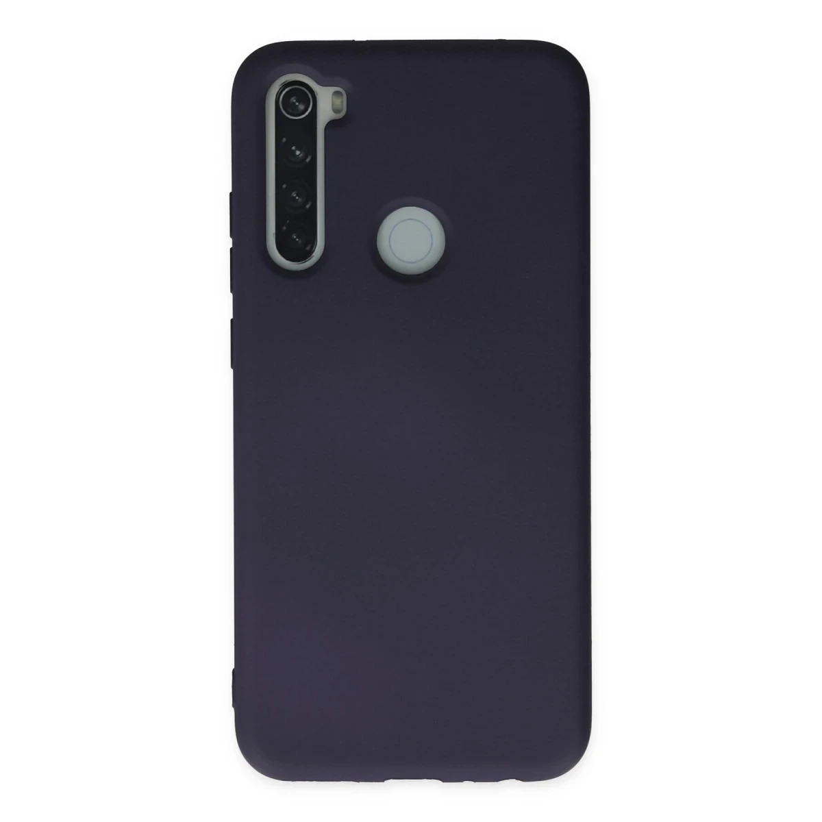 Newface Xiaomi Redmi Note 8 Kılıf Nano içi Kadife Silikon - Lacivert