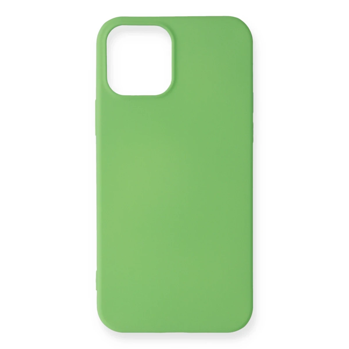 Newface Apple iPhone 12 Mini Kılıf First Silikon - Yeşil