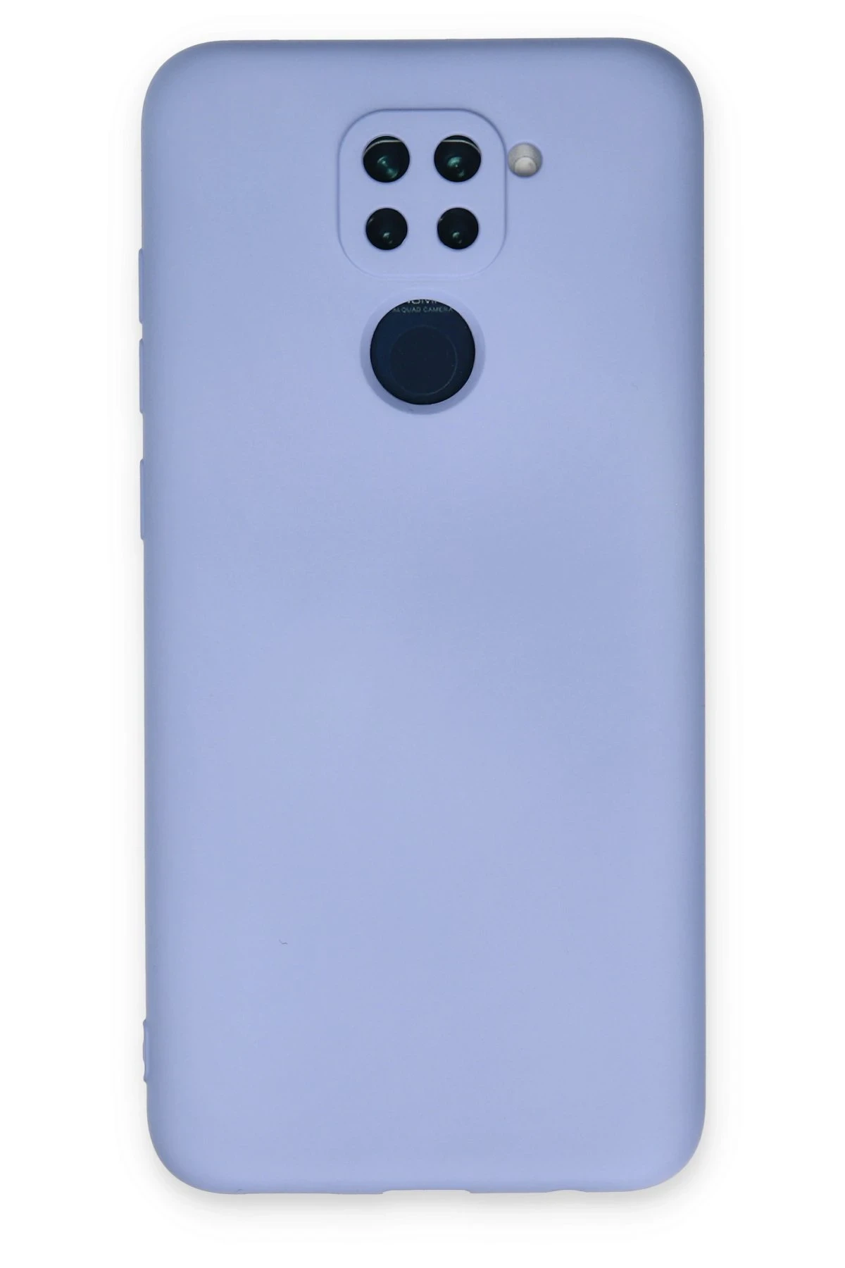 Newface Xiaomi Redmi Note 9 Kılıf Nano içi Kadife Silikon - Lila