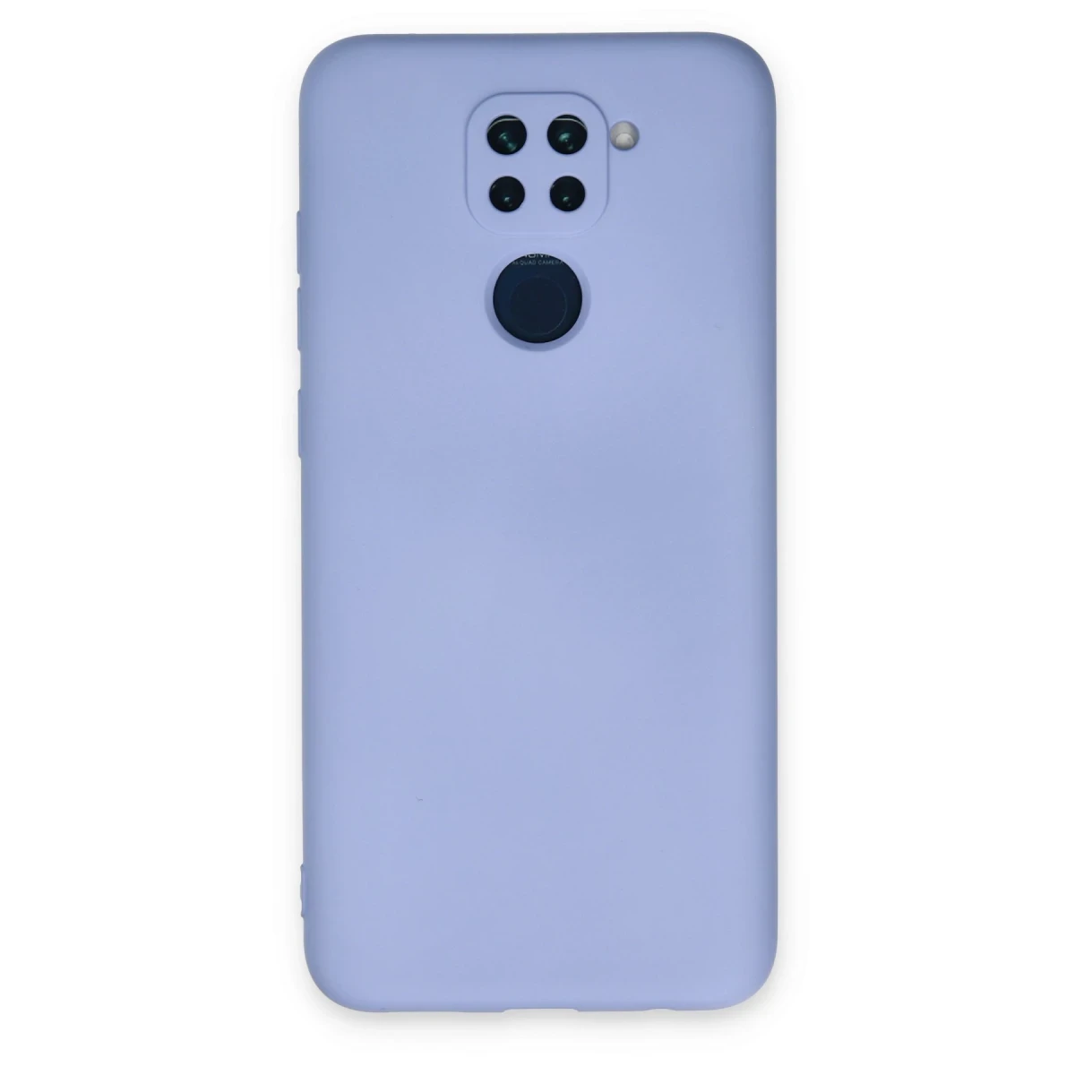 Newface Xiaomi Redmi Note 9 Kılıf Nano içi Kadife Silikon - Lila