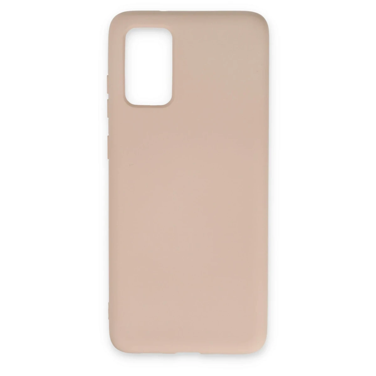 Newface Samsung Galaxy S20 Plus Kılıf Nano içi Kadife Silikon - Pudra