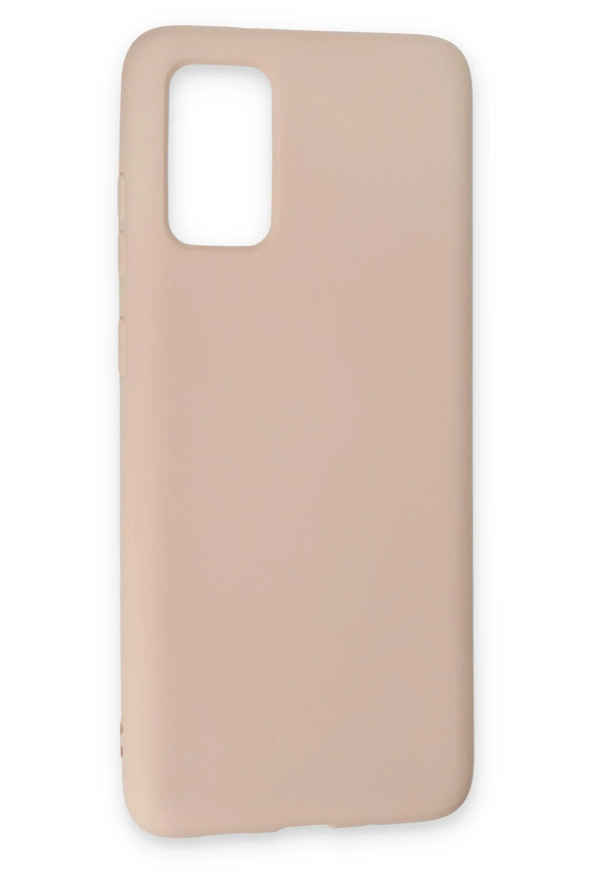 Newface Samsung Galaxy S20 Plus Kılıf Nano içi Kadife Silikon - Pudra