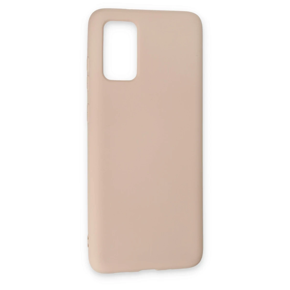 Newface Samsung Galaxy S20 Plus Kılıf Nano içi Kadife Silikon - Pudra