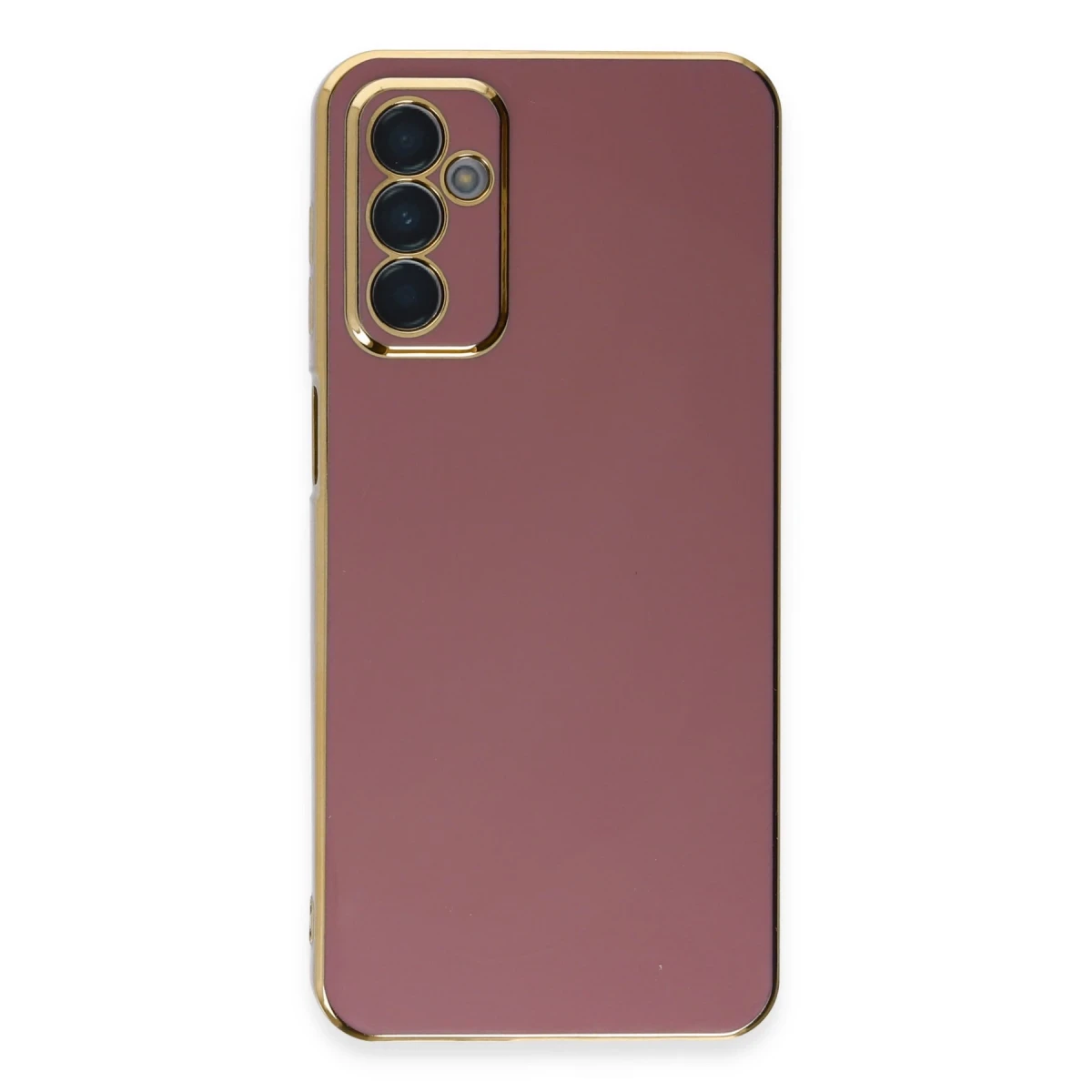 Newface Samsung Galaxy A14 4G Kılıf Volet Silikon - Kırmızı