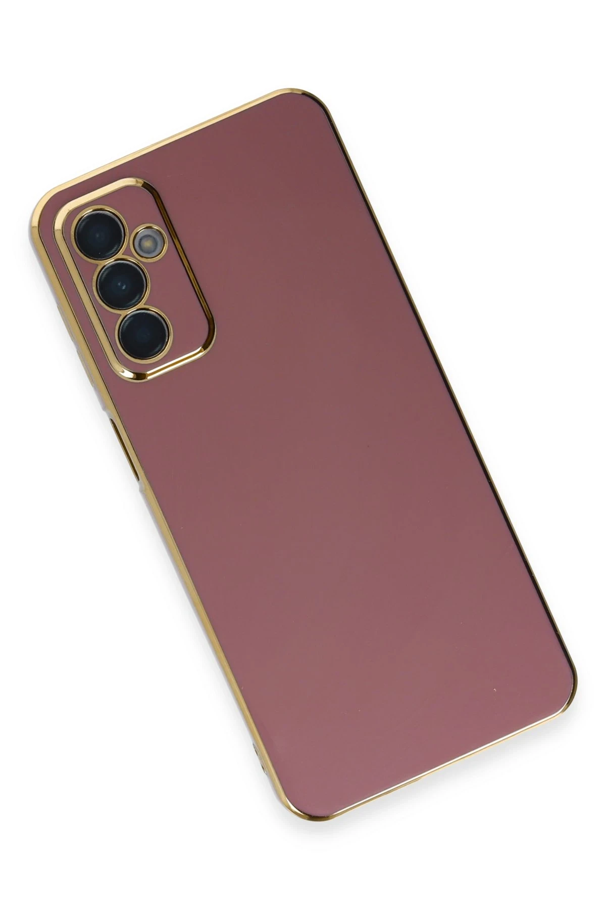 Newface Samsung Galaxy A14 4G Kılıf Volet Silikon - Kırmızı