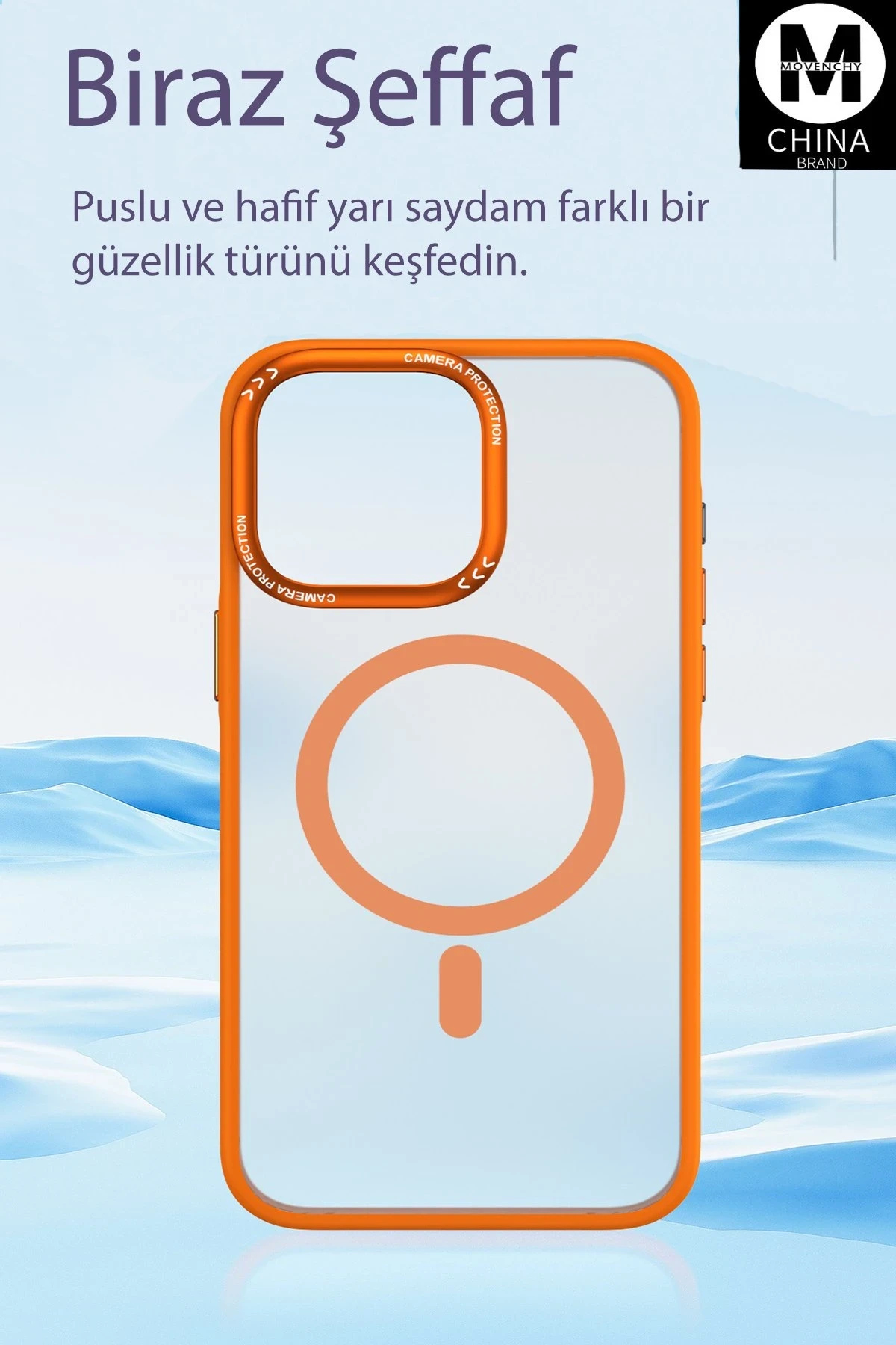 Movenchy Apple iPhone 15 Pro Max Kılıf Radyant Magsafe Kapak - Siyah — görsel 5