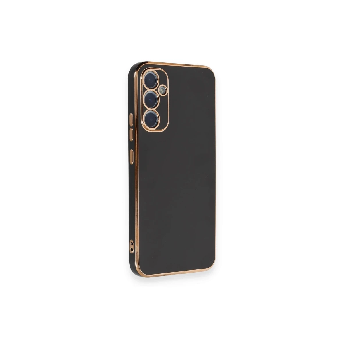 Newface Samsung Galaxy A34 5G Kılıf Volet Silikon - Siyah