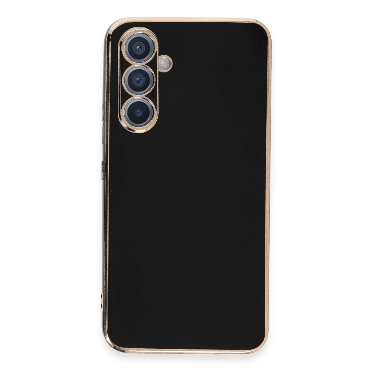 Newface Samsung Galaxy A54 5G Kılıf Volet Silikon - Siyah