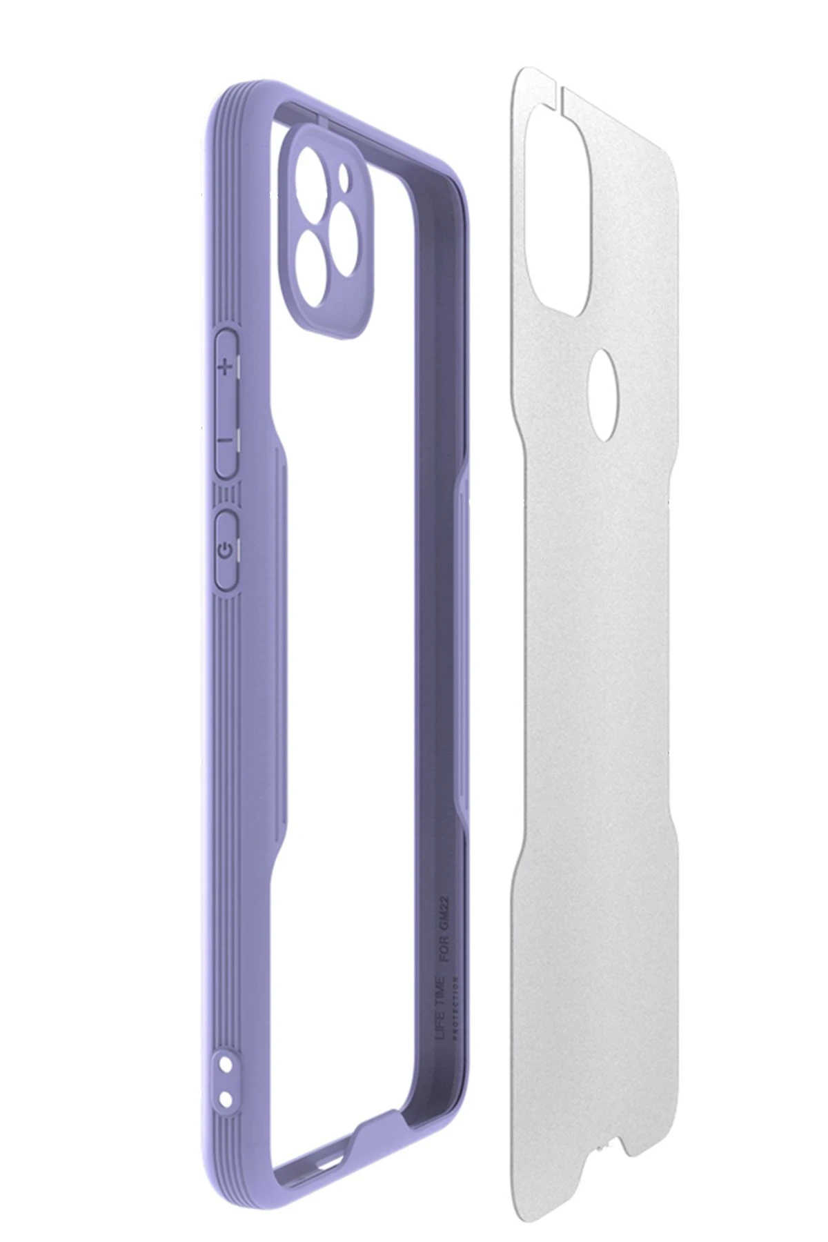 Newface General Mobile GM 22 Kılıf Platin Silikon - Kırmızı