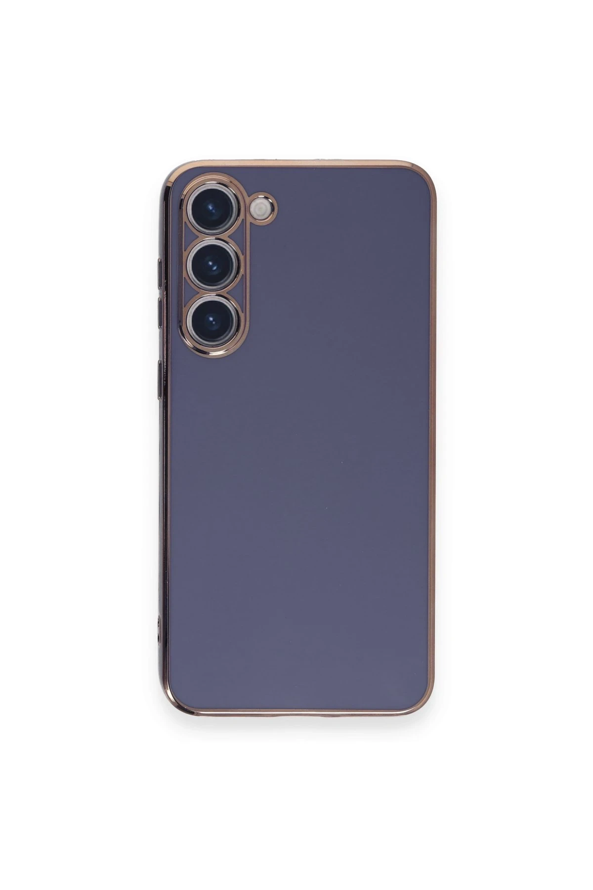 Newface Samsung Galaxy S23 Plus Kılıf Volet Silikon - Mavi