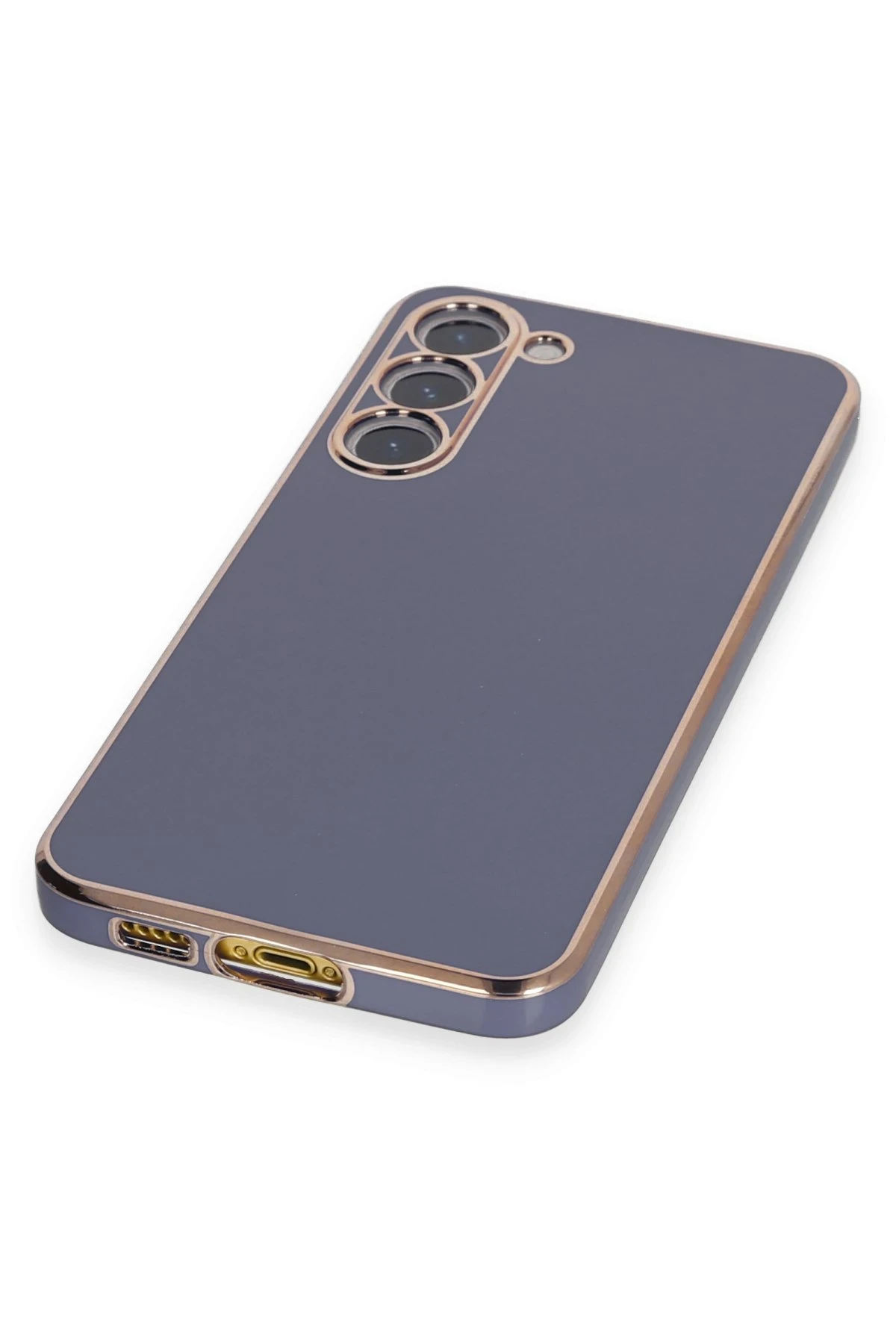 Newface Samsung Galaxy S23 Plus Kılıf Volet Silikon - Mavi