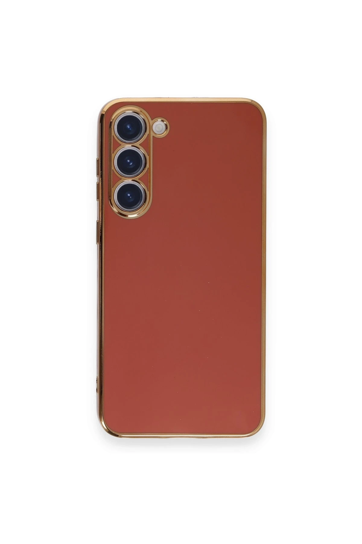 Newface Samsung Galaxy S23 Plus Kılıf Volet Silikon - Kırmızı
