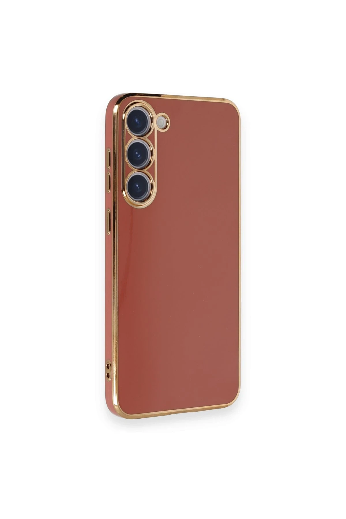 Newface Samsung Galaxy S23 Plus Kılıf Volet Silikon - Kırmızı