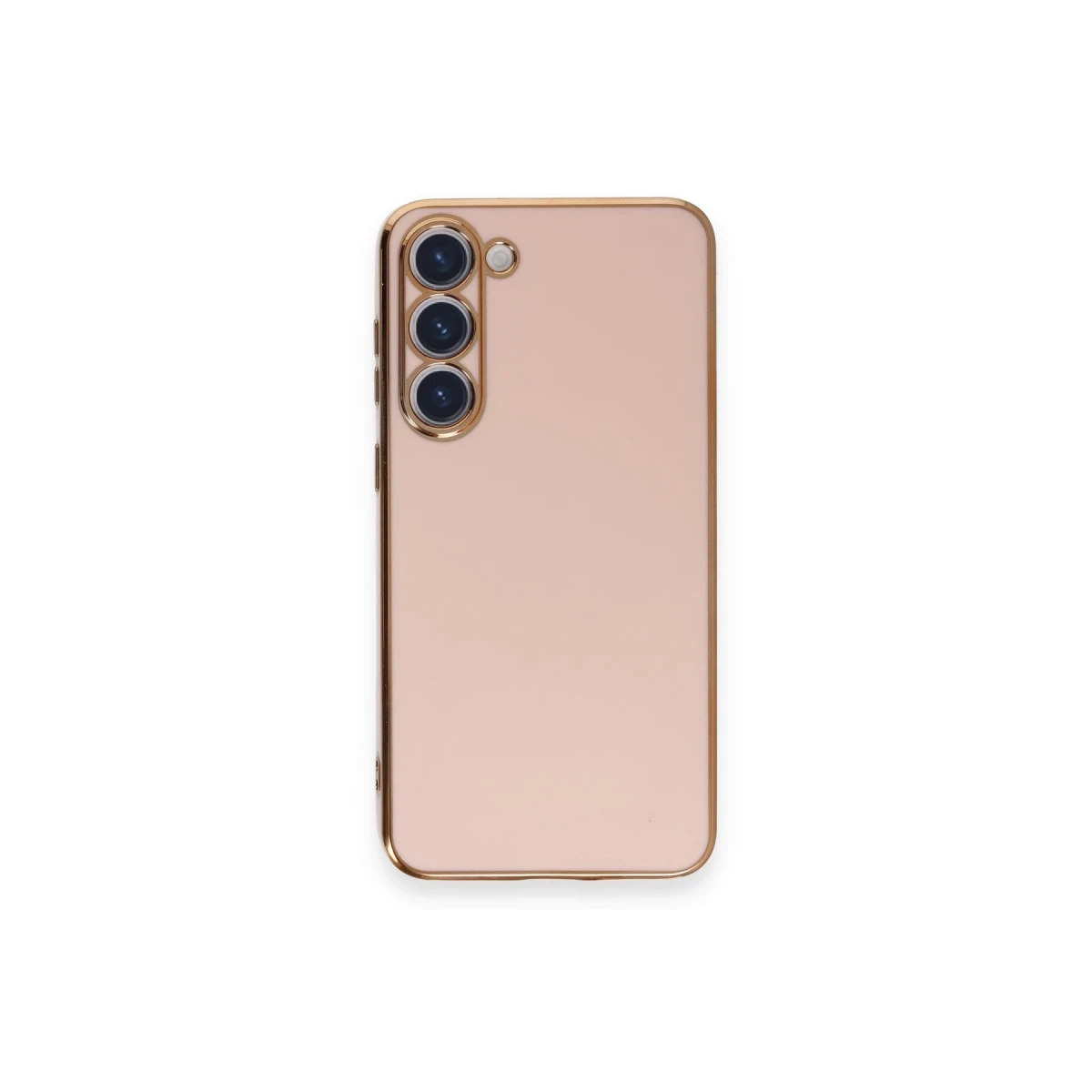 Newface Samsung Galaxy S23 Plus Kılıf Volet Silikon - Pembe