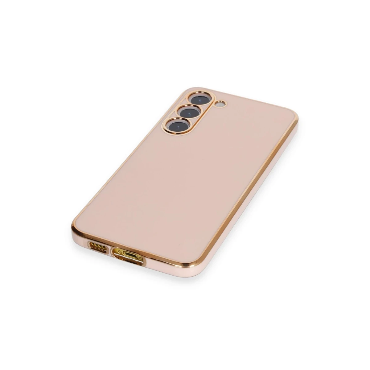 Samsung Galaxy S23 Plus Kılıf Volet Silikon - Pembe