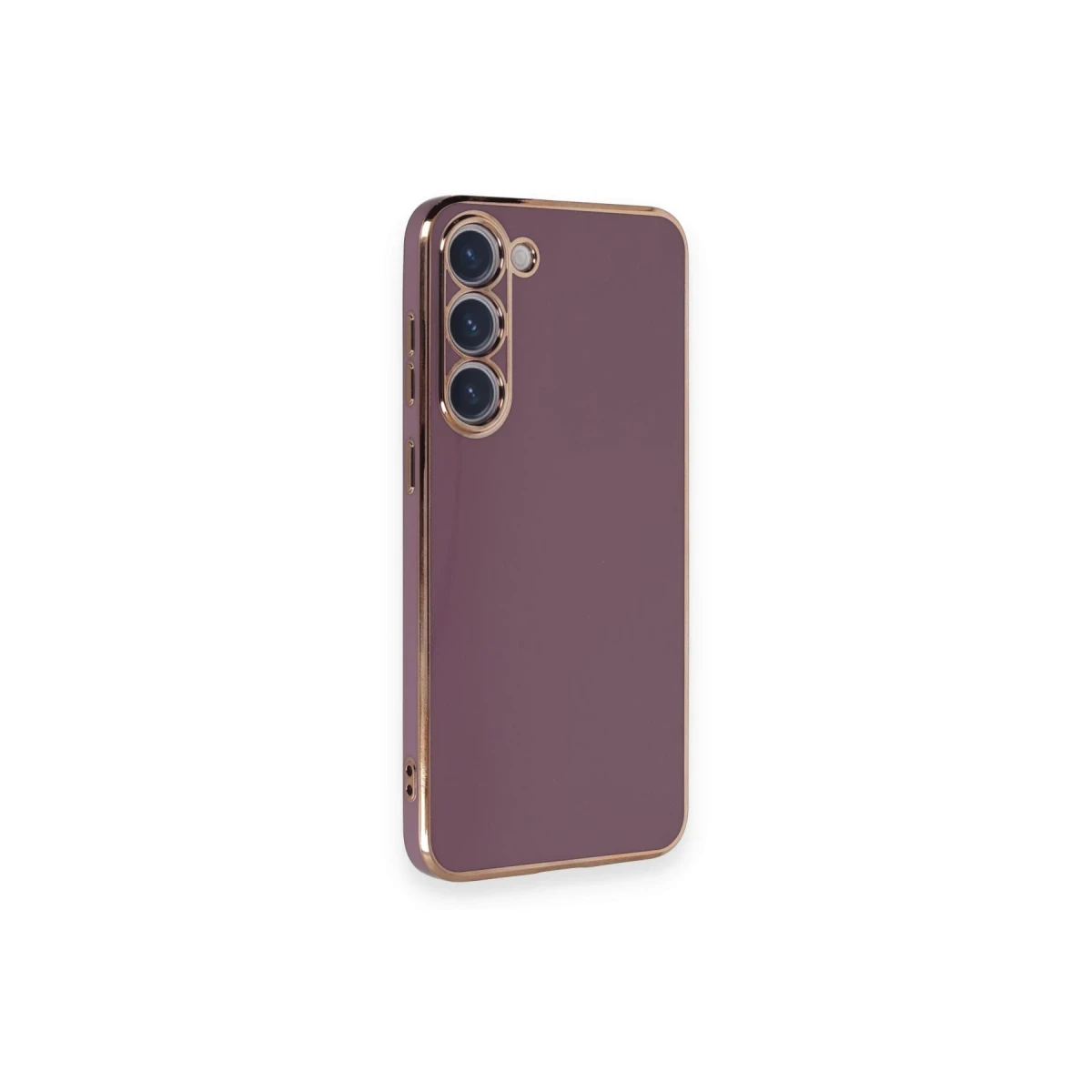 Newface Samsung Galaxy S23 Plus Kılıf Volet Silikon - Mor