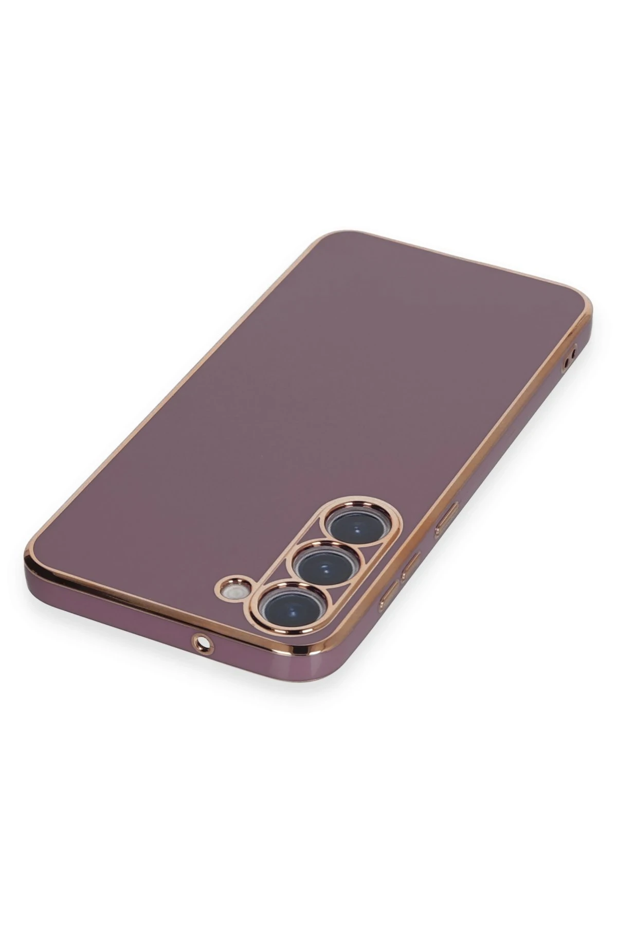 Newface Samsung Galaxy S23 Plus Kılıf Volet Silikon - Mor