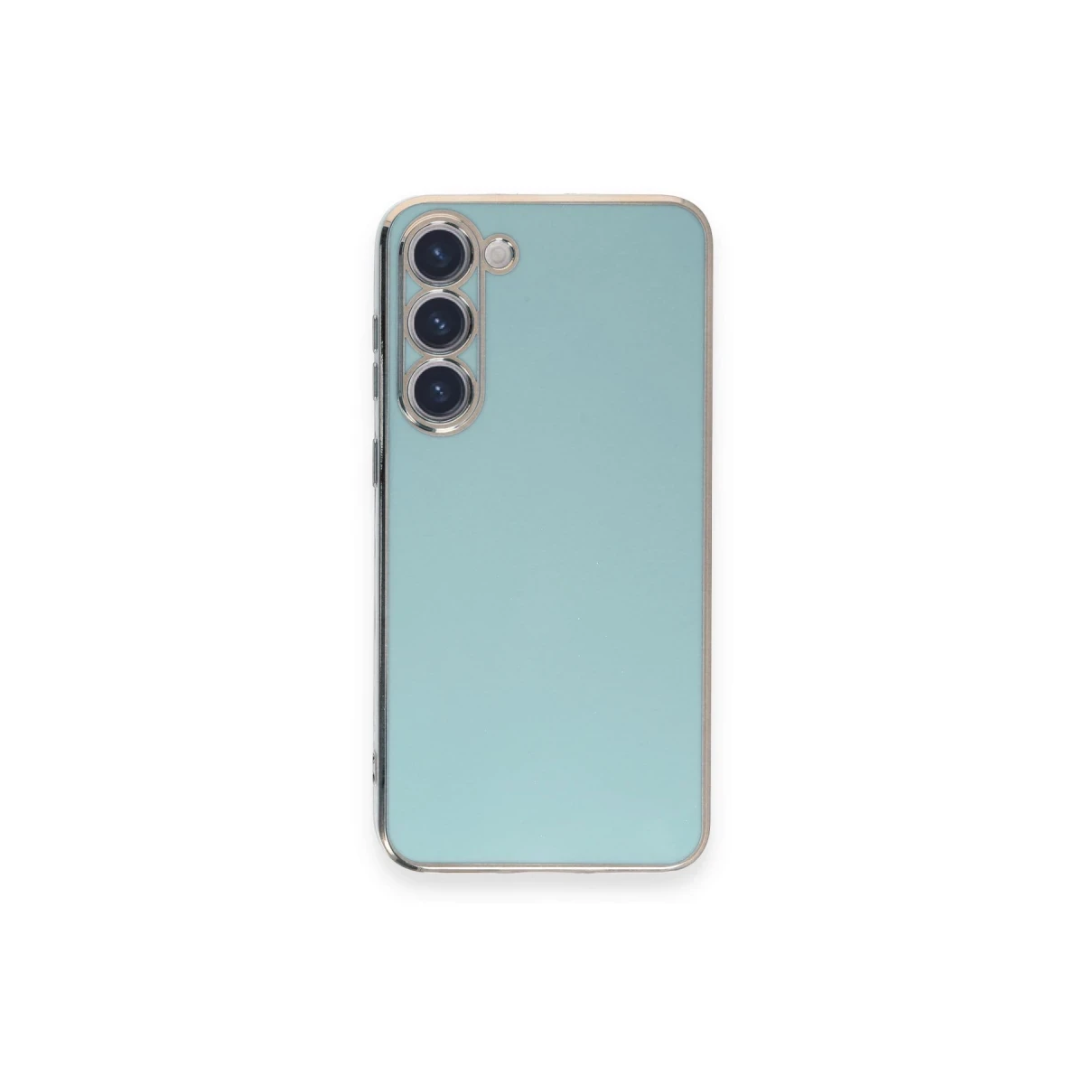 Newface Samsung Galaxy S23 Plus Kılıf Volet Silikon - Açık Yeşil