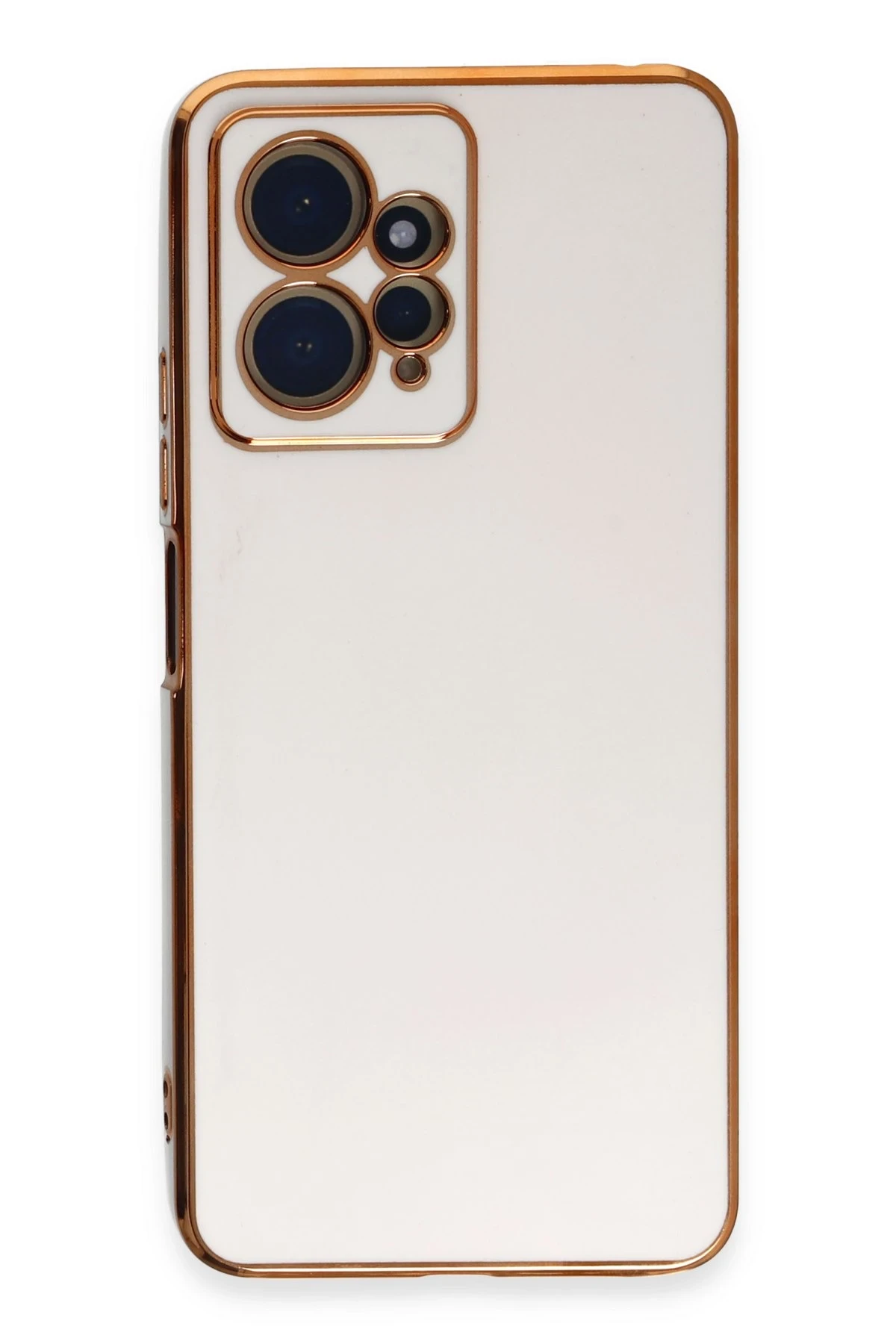 Newface Xiaomi Redmi Note 12 4G Kılıf Volet Silikon - Beyaz