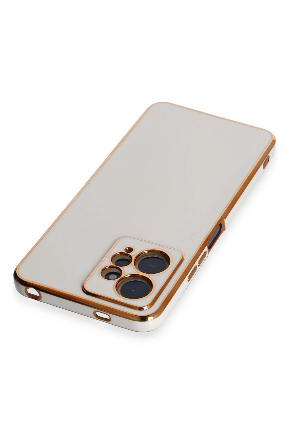 Newface Xiaomi Redmi Note 12 4G Kılıf Volet Silikon - Beyaz