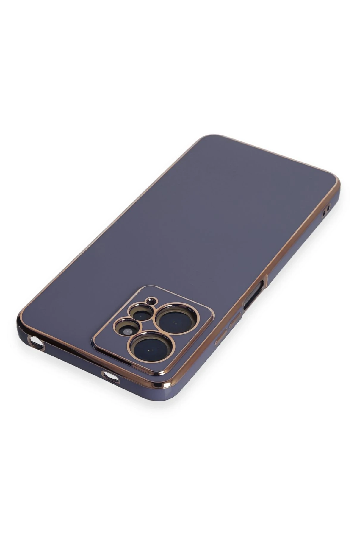 Newface Xiaomi Redmi Note 12 4G Kılıf Volet Silikon - Mavi